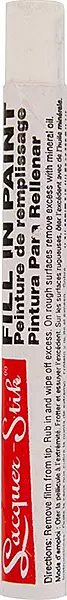 Lacquer-Stik Fill-In Paint Marker - White (Part #51120)