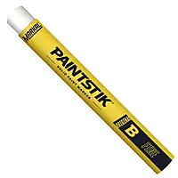 Markal 80420 B Paintstik Solid Paint Ambient Surface Marker, White, Fine Size (Pack of 12)