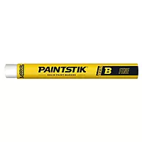 Markal 80420 B Paintstik Solid Paint Ambient Surface Marker, White, Fine Size (Pack of 12)