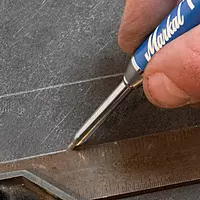 Markal - 96273 -Break Resistant Refills for Markal Pro Holder #96270, 2.8mm Diameter x 125mm Long, Graphite Color - 6 Pack