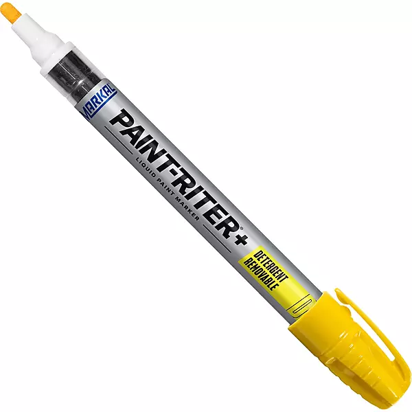Pro-Wash Removable Paint Markers - pro wash d yellow marker