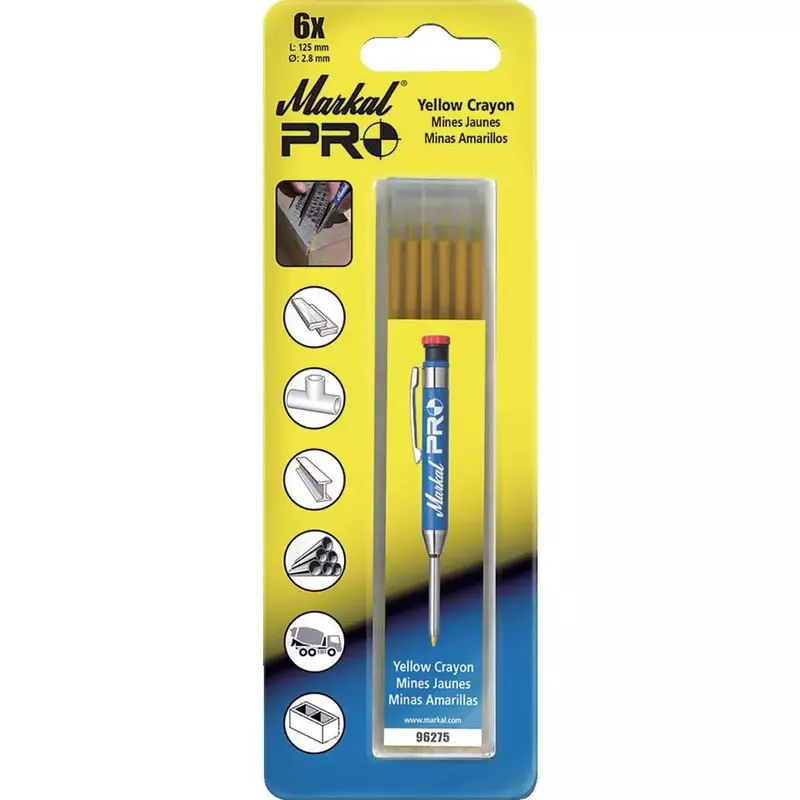 Pro Crayon Refills, Yellow