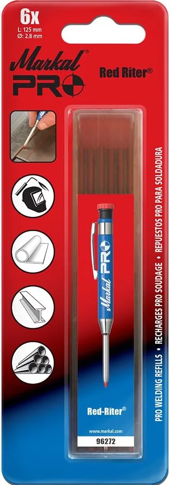 97272 Red Riter Pro Refills, Red