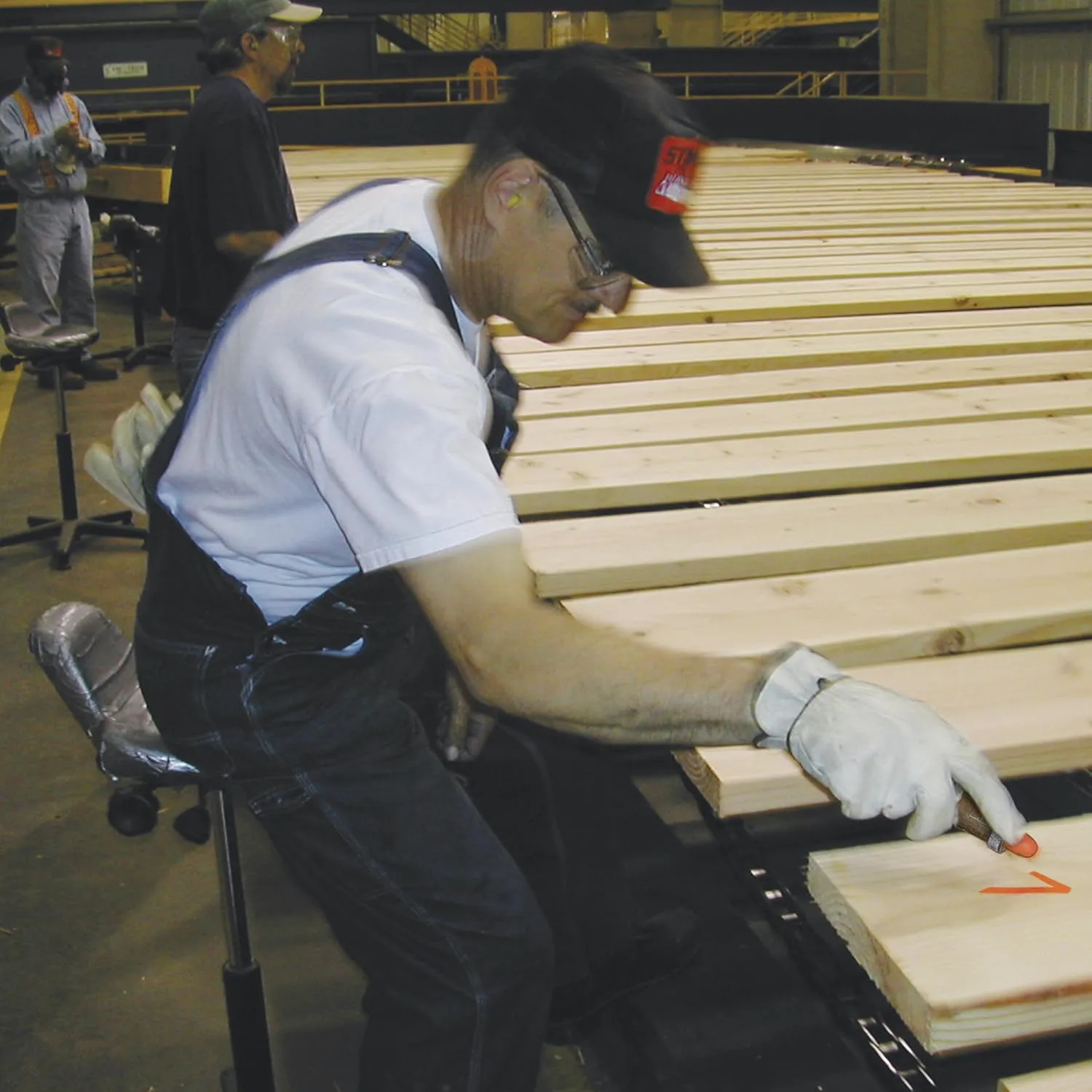 Markal Scan-It Plus Hard Lumber and Timber Crayon, 1/2" Hex, 4-5/8" Length, Orange Sherbet (Pack of 12)
