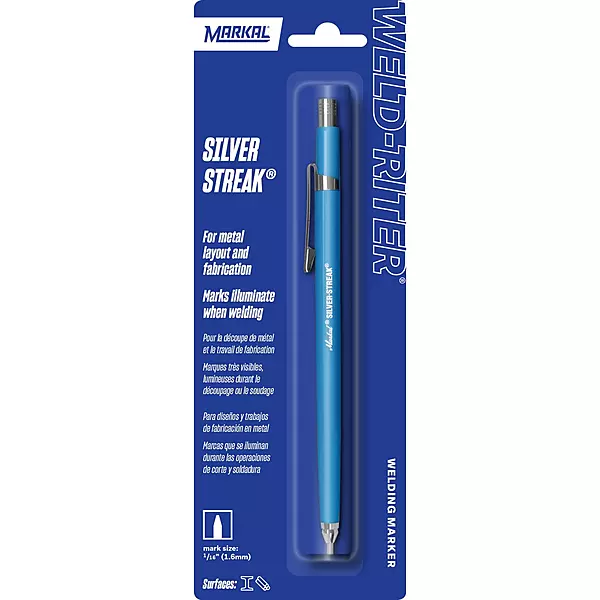 Markal 96006 - Markal Silver-Streak Holder with 1 Reflective Lead, Built-in Sharpener