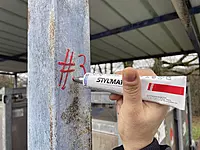 Markal 96652- StylMark Steel Ball Tip Paint Marker for Rough, Vertical, Oily and Wet surfaces, Nondripping