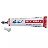 Markal 96652- StylMark Steel Ball Tip Paint Marker for Rough, Vertical, Oily and Wet surfaces, Nondripping