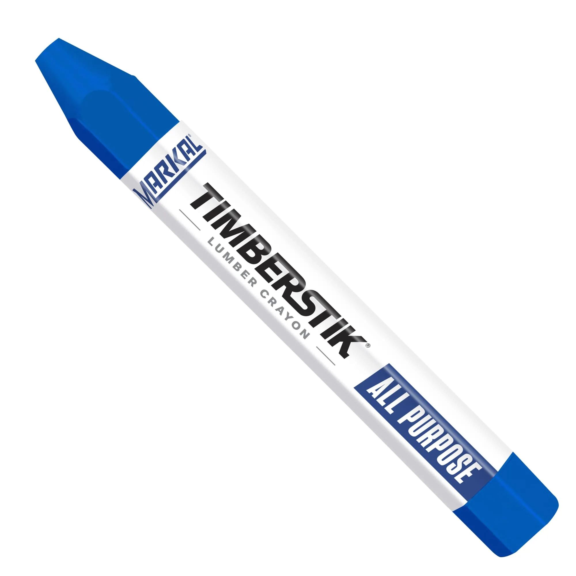 Markal Timberstik #200 All-Purpose Lumber Crayon, Wax-Based, 1/2\" Hex x 4-5/8\"
