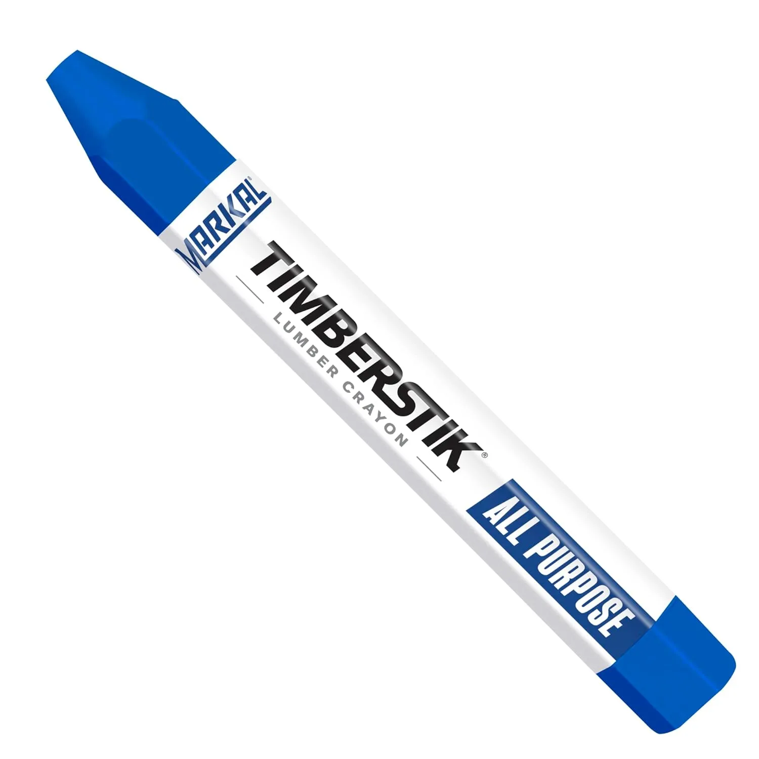 Markal Timberstik #200 All-Purpose Lumber Crayon, Wax-Based, 1/2\" Hex x 4-5/8\"