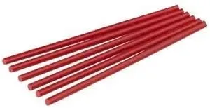 Markal 96045, Trades-Marker All Surface Marker, Refills Pack - Red (Pack of 120 pcs)