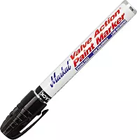 Markal 96803 Valve Action Ppaint Marker, Black