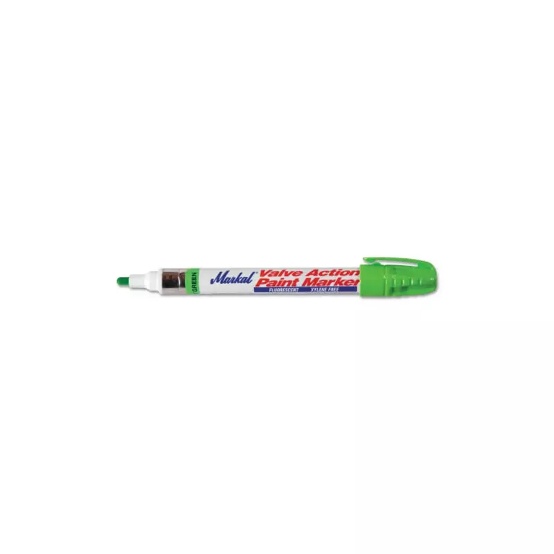 Valve Action Paint Markers - vaps-green valve action paint marker carded