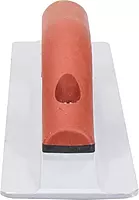 MARSHALLTOWN 16 Inch Beveled End Magnesium Hand Float, Concrete, DuraSoft Handle, Cast Magnesium Blade, Made in the USA, 145D