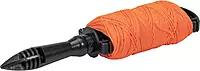 Marshalltown Mason's Line Winders, Braided Nylon Mason's Line, Orange, 250 Foot, Made in The USA, 634