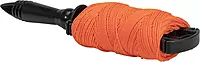 Marshalltown Mason's Line Winders, Braided Nylon Mason's Line, Orange, 250 Foot, Made in The USA, 634