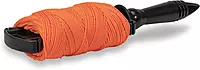 Marshalltown Mason's Line Winders, Braided Nylon Mason's Line, Orange, 250 Foot, Made in The USA, 634