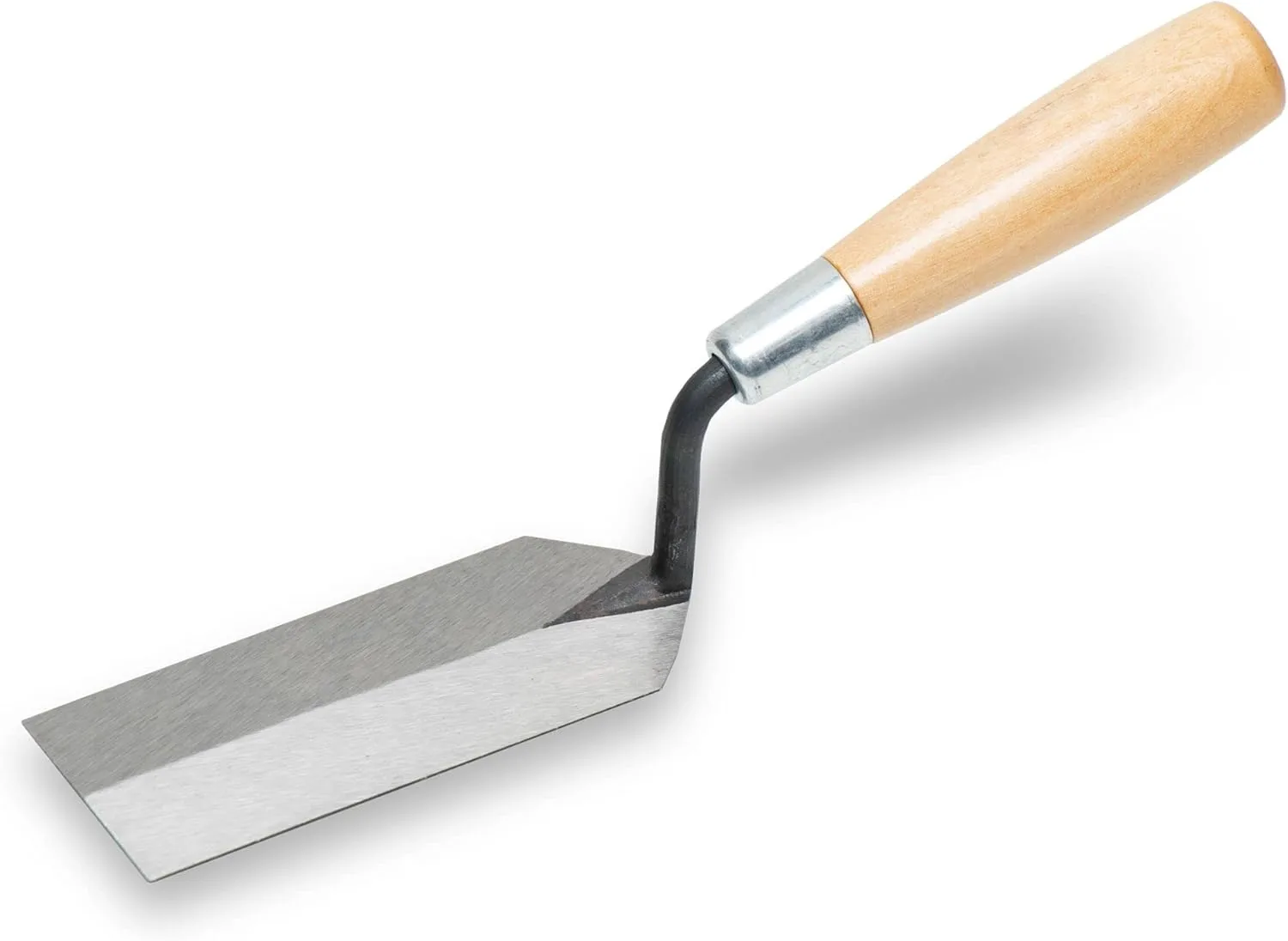 MARSHALLTOWN Margin Trowel, 5 x 2 Inch Blade, Spread Mortar and Tile Adhesive, Durable High Carbon Steel, Wood Handle
