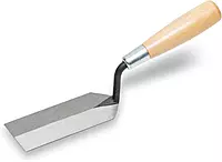 MARSHALLTOWN Margin Trowel, 5 x 2 Inch Blade, Spread Mortar and Tile Adhesive, Durable High Carbon Steel, Wood Handle