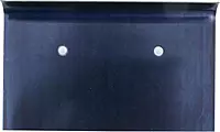 MARSHALLTOWN Curved Concrete Edger, 6 x 4 Blue Steel Blade, 5/8 Lip x 1/2 Radius, Made In The USA, 138BD 6 x 4 x 5/8 x 1/2