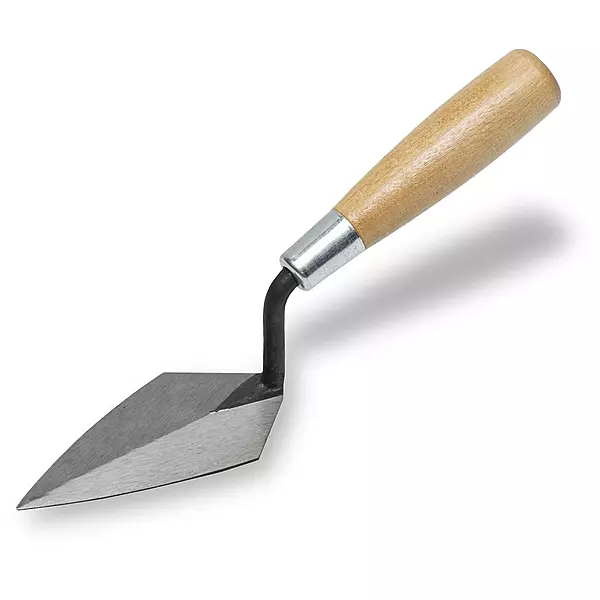 Marshalltown Masonry Pointing Trowel, Philadelphia Style, 7 Inch X 3 Inch, Wood Handle, Made In The USA, 45 7 One Size
