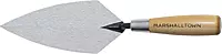Marshalltown Masonry Pointing Trowel, Philadelphia Style, 7 Inch X 3 Inch, Wood Handle, Made In The USA, 45 7 One Size