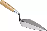 Marshalltown Masonry Pointing Trowel, Philadelphia Style, 7 Inch X 3 Inch, Wood Handle, Made In The USA, 45 7 One Size