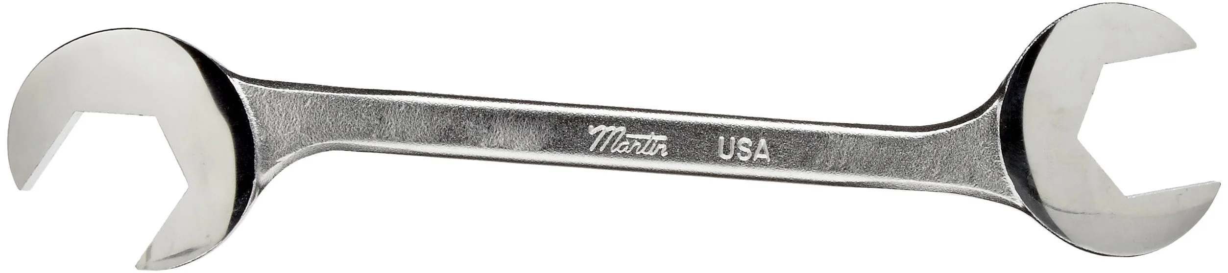Martin 3724 Forged Alloy Steel 1-3/8" x 1-3/8" Opening 15 and 60 Degree Angle Hydraulic Wrench, 12.50" Overall Length