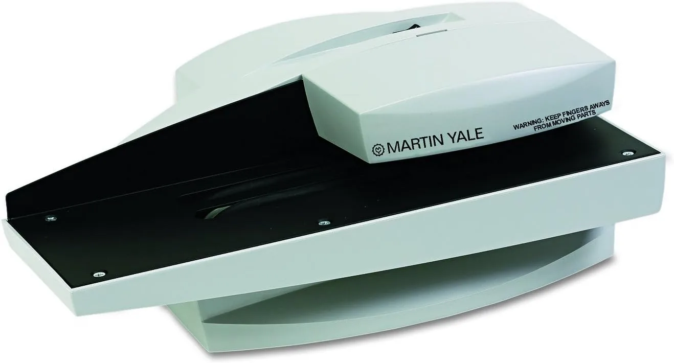 Martin Yale 1632 Automatic Letter Opener - 7,000 Envelopes/Hour - Gray