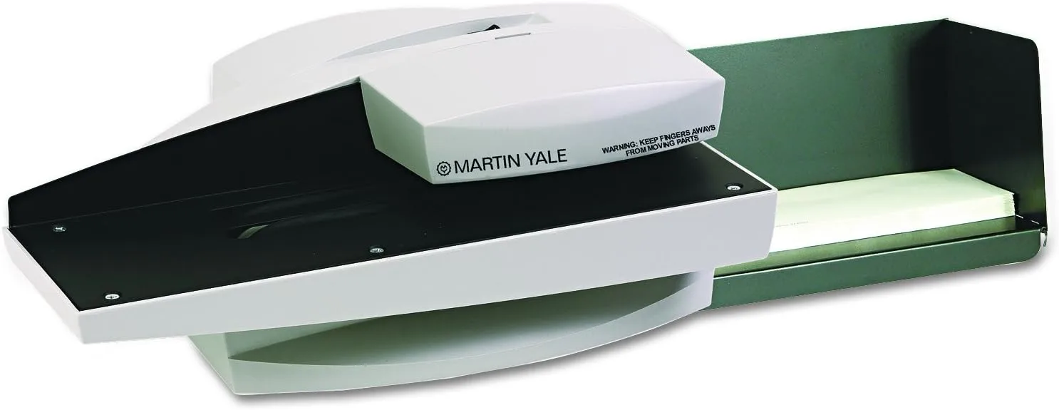 Martin Yale 1632 Automatic Letter Opener - 7,000 Envelopes/Hour - Gray