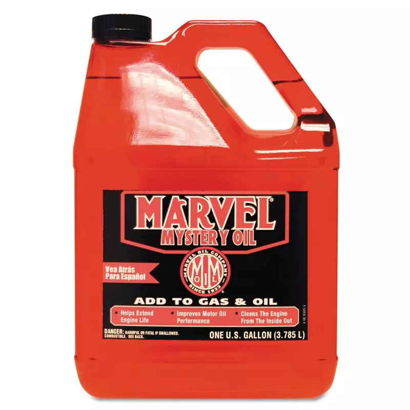 Marvel Mystery Oil Oil Additive, 1Gal, Red, Transparent
