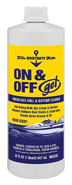 MaryKate On & Off Gel Hull & Bottom Cleaner, 32 Fl Oz (MK3532)