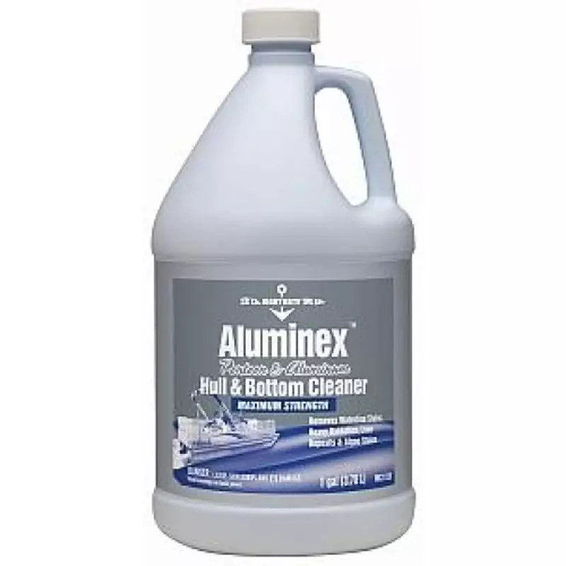 Pontoon Aluminum Hull Cleaner: 1 gal, Bottle