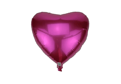 Masha & The Bear Theme Foil Balloons - Heart - (Pack of 5)