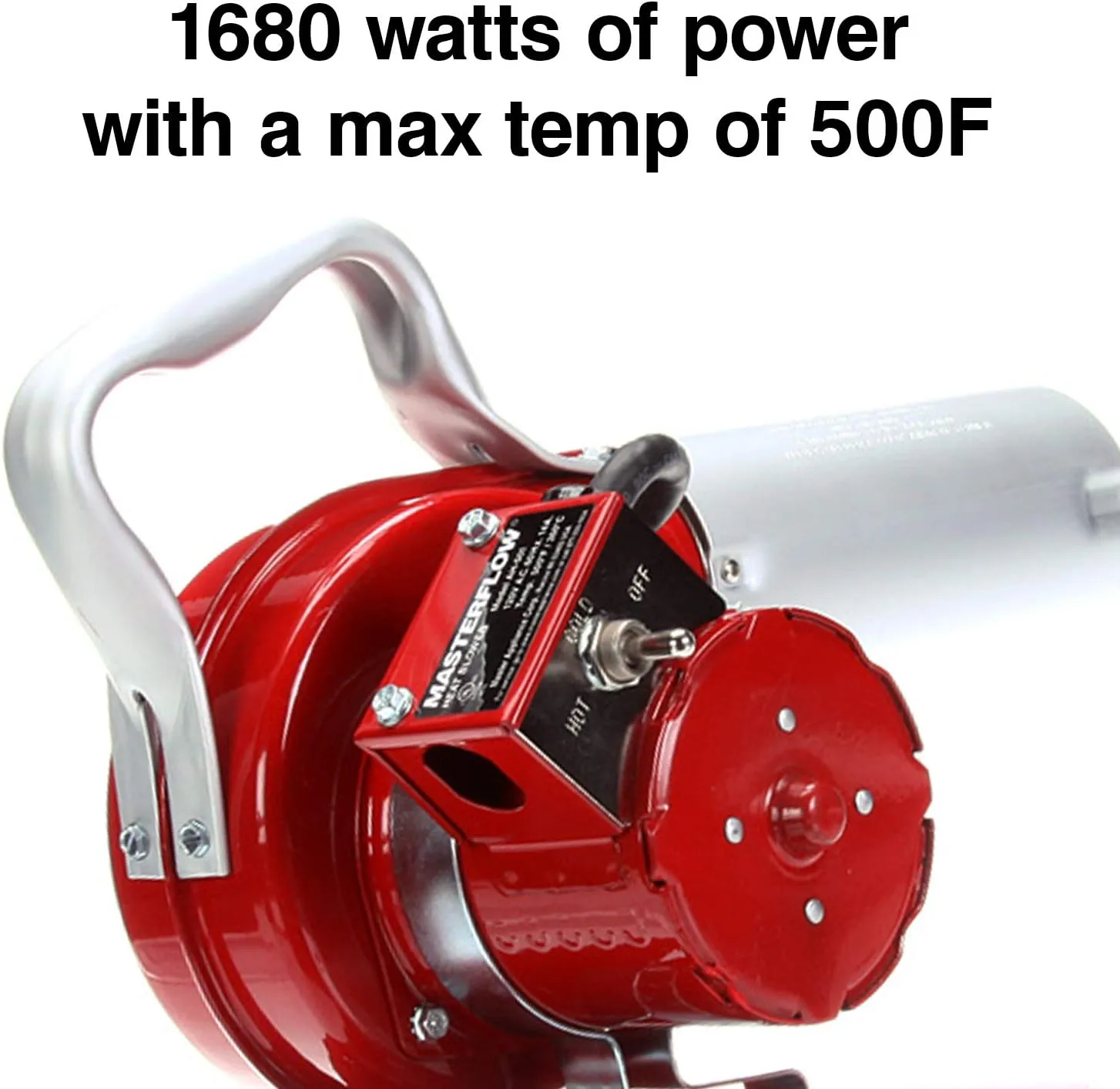 Master Appliance AH-501 Masterflow Heat Blower, 500 Degree Fahrenheit, 120V, 160 Watts, 47 CFM Airflow Heat Gun
