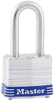 Master Lock 1-9/16 in. W Steel Pin Tumbler Padlock 1 pk Keyed Alike