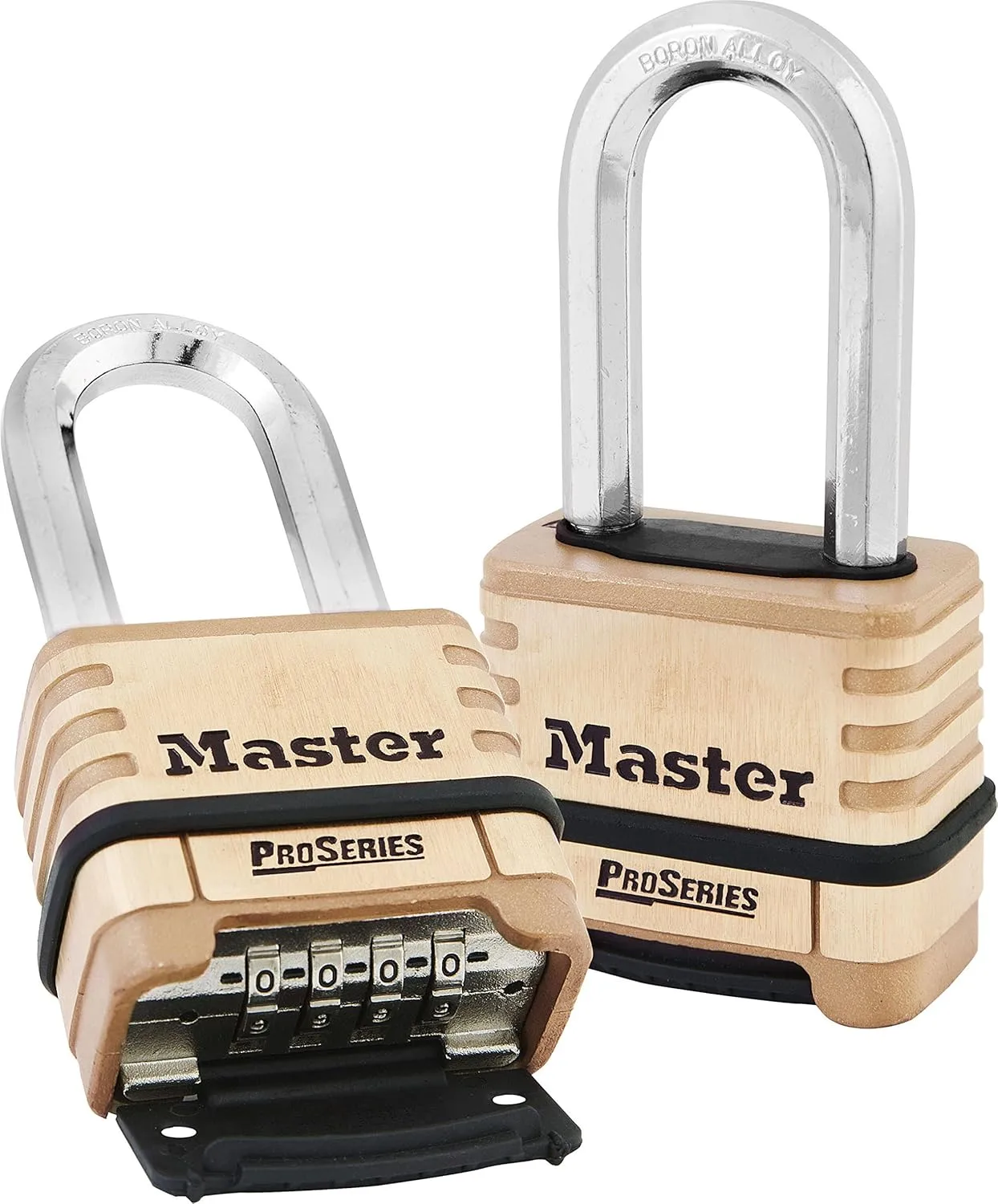 Master Lock 470-1175DLH Proseries Resettable Combination Locks, Carded, 3/8" Diameter, 15/16" Length x 15/16" Width