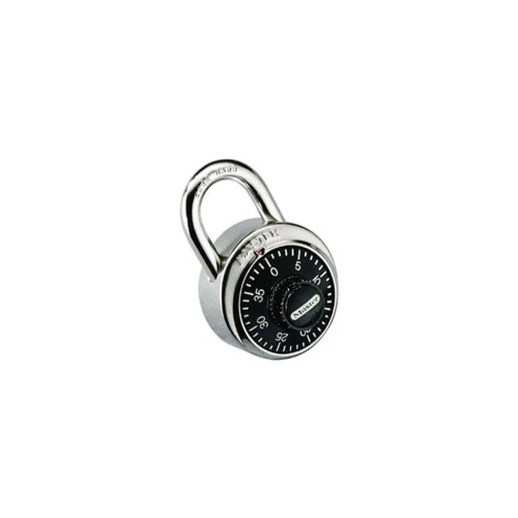 Master Lock 1502 Combination Lock, Black