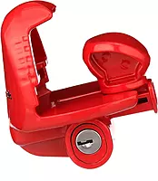 Master Lock Trailer Coupler Lock, Universal Size Fits 1-7/8", 2", and 2-5/16", 389DAT 1 Pack