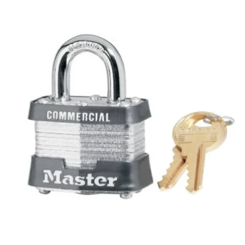 MASTERLOCK CO 3KA-0464 1-1/2" Lam STL Padlock