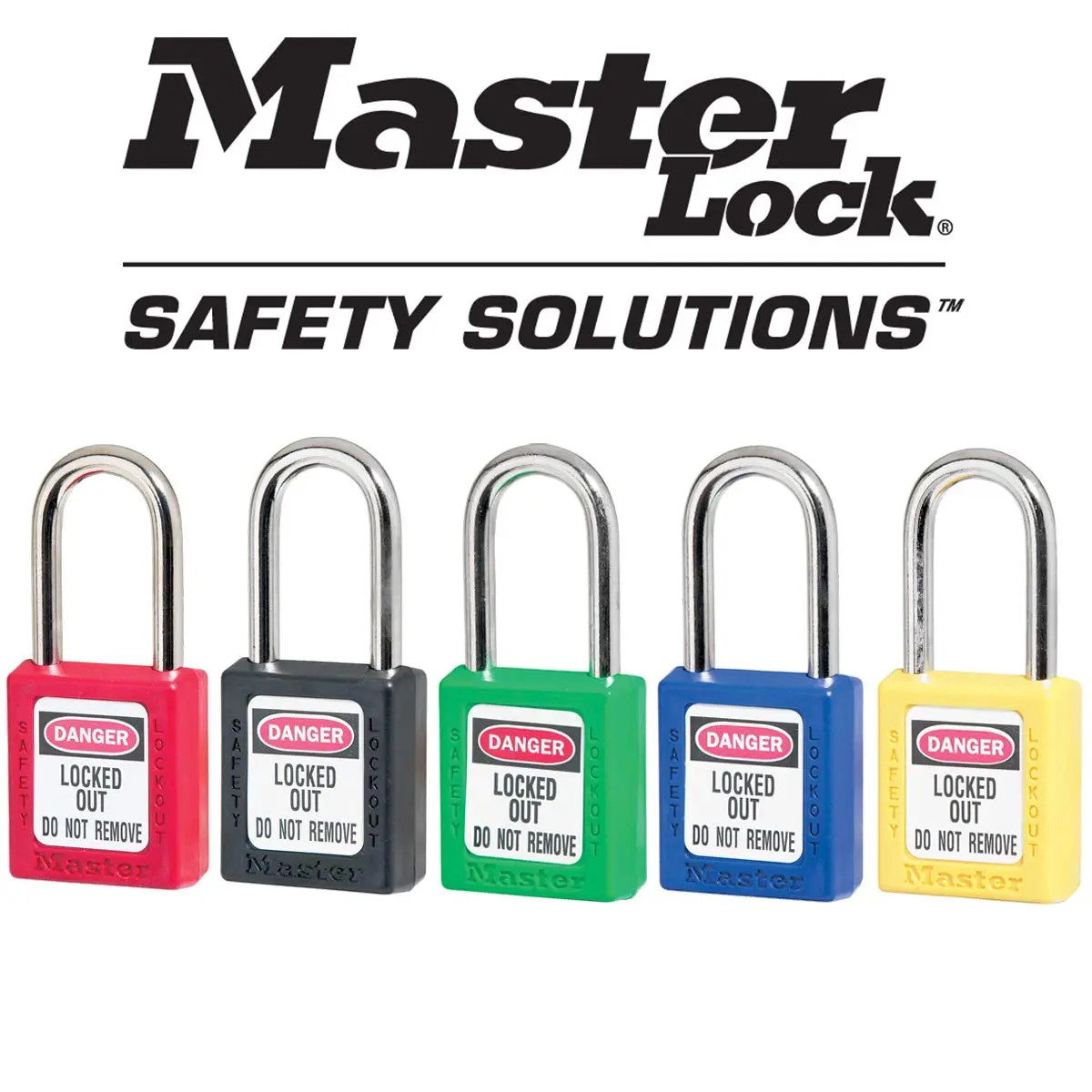 Master Lock 410GRN Lockout Tagout Safety Padlock with Key Green 0.25 in. Shackle Diameter