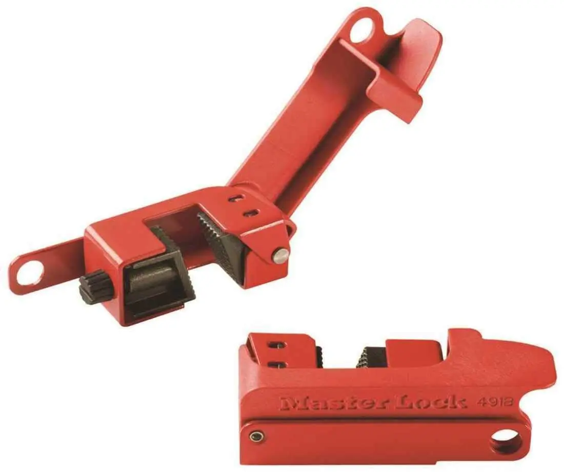 Master Lock 491B, No. 491B Grip Tight Circuit Breaker Lockout (Pack of 24 pcs)