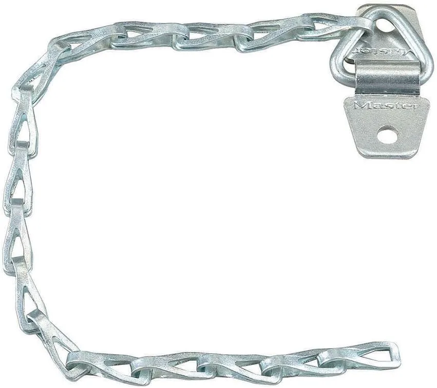 Master Lock 71CS 9" Zinc Plated Steel Chain with Chain Holder (12 Pack) Pack of 12