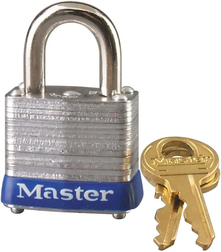 Master Lock 7D Laminated Steel Padlock - Keyed Different 1-1/8"