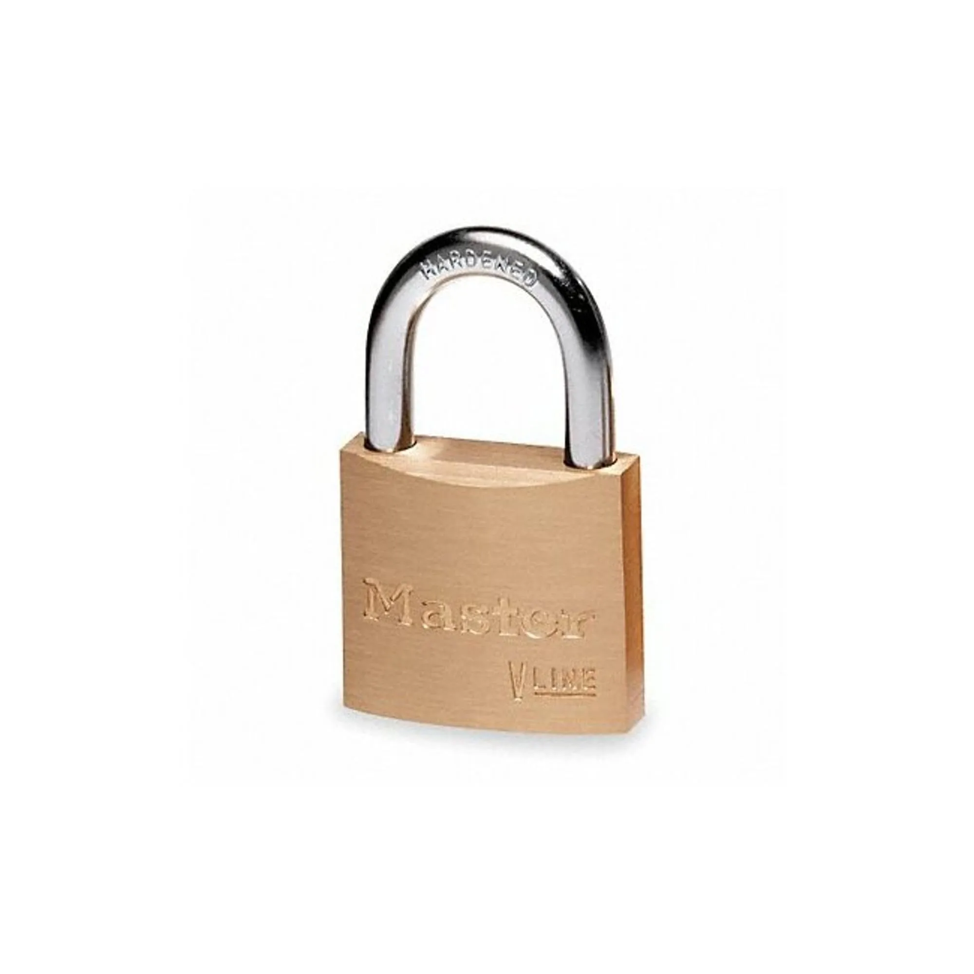 Padlock: Brass, Keyed Different, 1-1/2" Wide