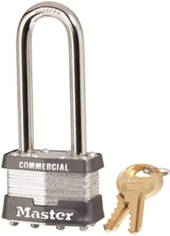 Keyed Padlock, Alike, 1-3/4"W