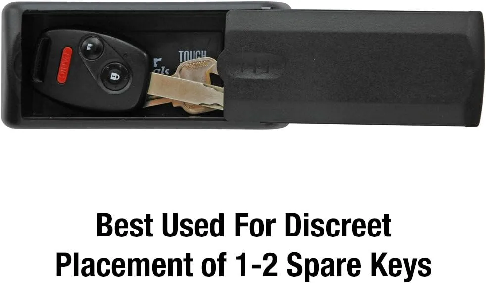 Master Lock Magnetic Key Holder, 1 Pack, Black