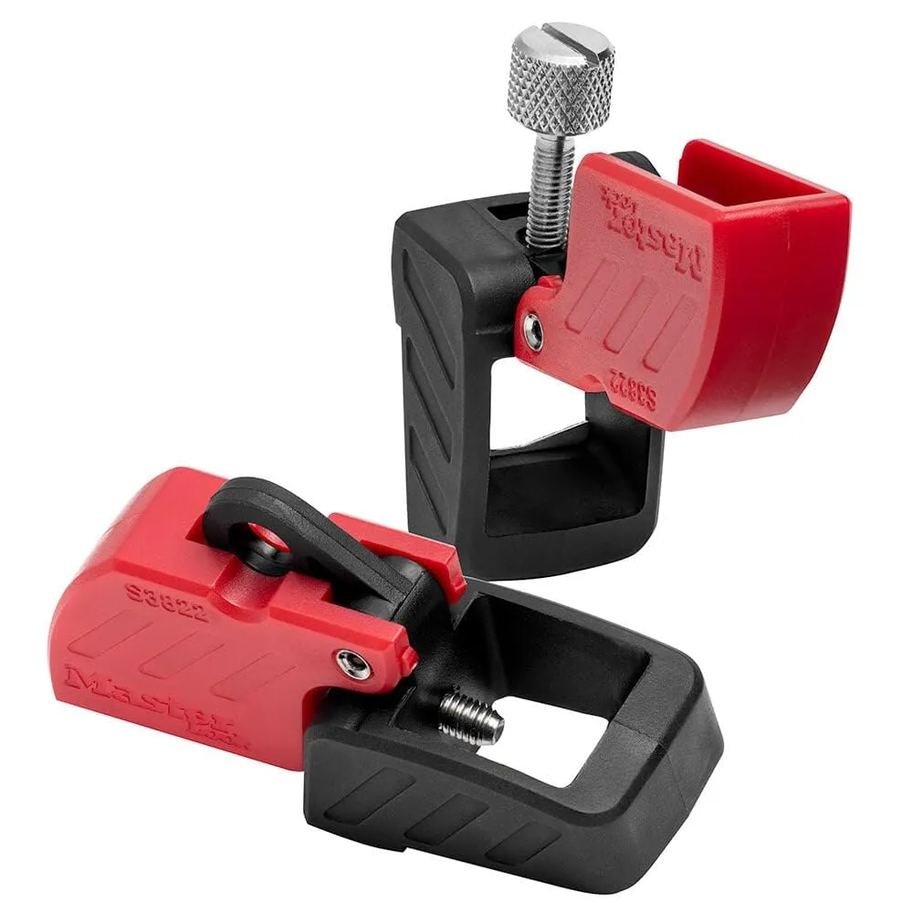 MASTER LOCK Circuit Breaker Lockout,Clamp-On w/Screw