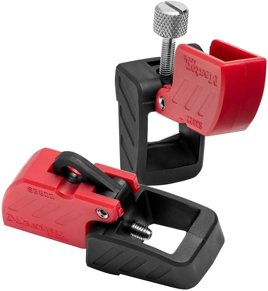 MASTER LOCK Circuit Breaker Lockout,Clamp-On w/Screw