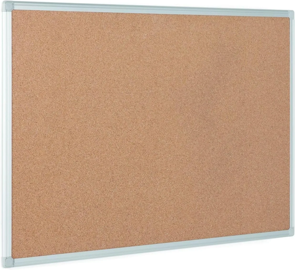 MASTERVISION Earth Series Self-Healing Cork Bulletin Board with Aluminum Frame