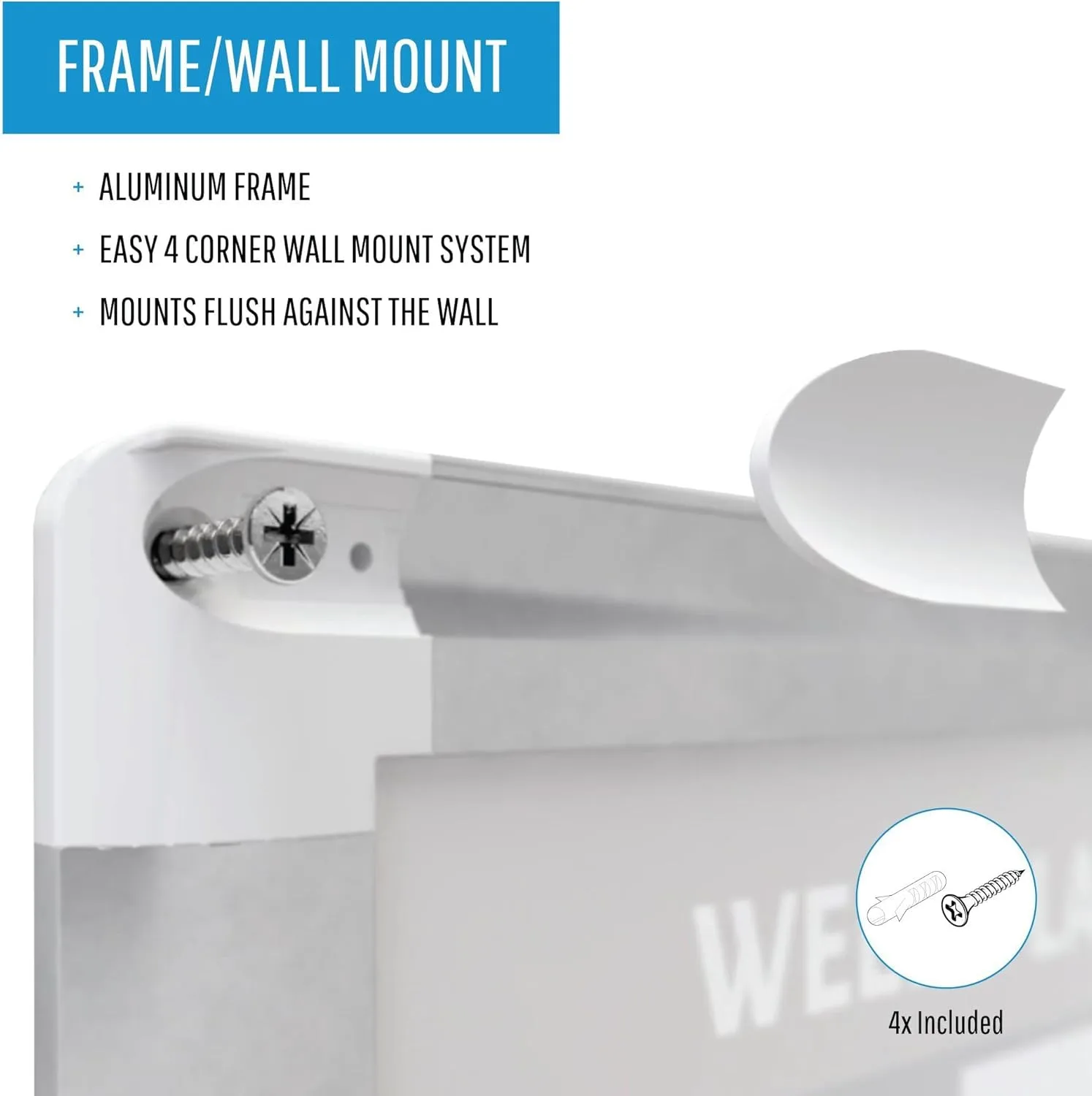MasterVision Magnetic In/Out Vertical Planner Board 24W x 36H Aluminum Frame Silver